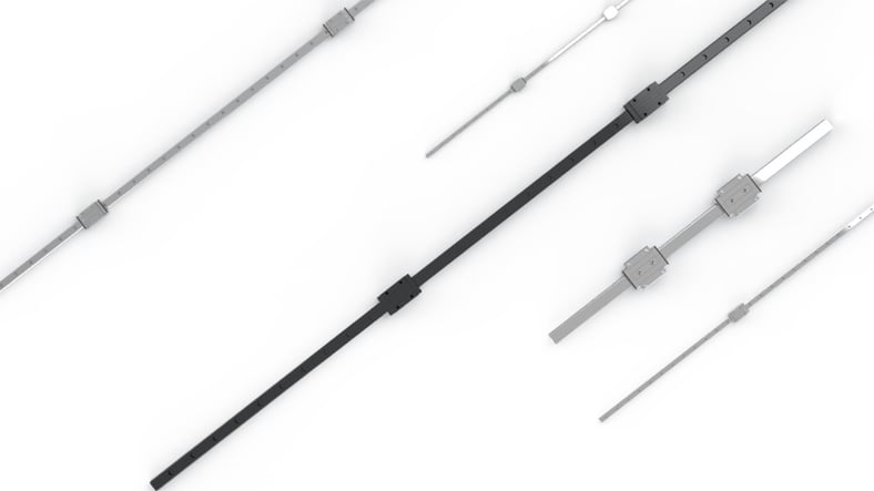 Skinneføring HRC – med kuglekæde for støjsvag drift